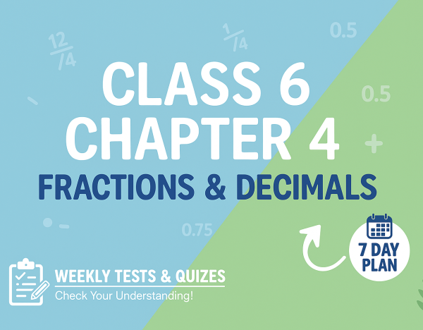 Class 6 Math chapter 4 blog banner